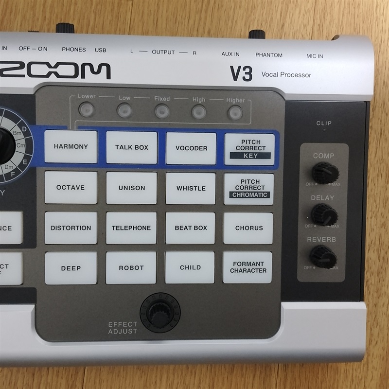 ZOOM V3 ボーカルエフェクターの画像